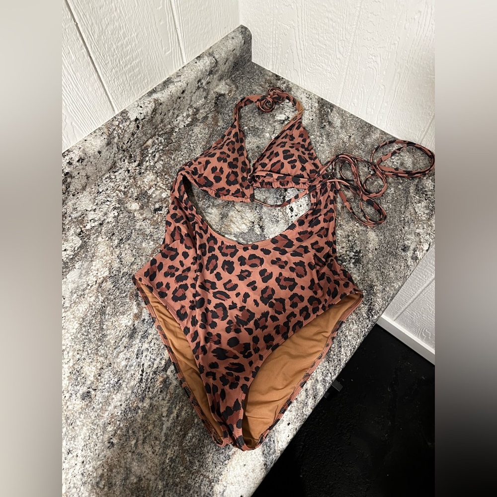 Aerie Cheetah PrinT Swimwear